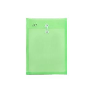 แฟ้มซองขยายข้าง เอลเฟ่น รุ่น 115F สีเขียว (1 แถม 1)