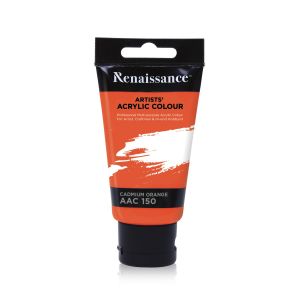 สีอะคริลิค 75 มล. #150 CADMIUM ORA Renaissance