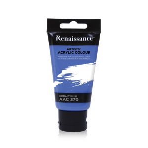 สีอะคริลิค 75 มล. #370 COBALT BLUE Renaissance