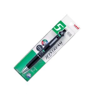 ปากกาลูกลื่น UNI Jetstream 5 หัว MSXE5-1000-05 ดำ (แพ็ค1)