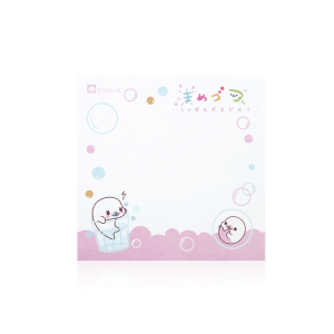 กระดาษโน๊ต ตราช้าง รุ่น SNOTE-104 ขนาด 75 x 75 มม. ลายมาเมะโกมะ