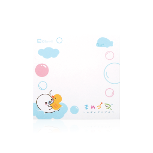 กระดาษโน๊ต ตราช้าง รุ่น SNOTE-103 ขนาด 75x75 มม. ลายมาเมะโกมะ