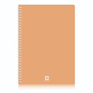 สมุดริมลวด ตราช้าง รุ่น WPP-126T ขนาด A5 70 แกรม 100 แผ่น (คละสี)