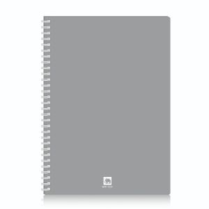 สมุดริมลวด ตราช้าง รุ่น WPP-123T ขนาด B5 70 แกรม 40 แผ่น สีเทา