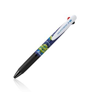 ปากกา ยูนิ เจ็ทสตรีม 3 หัว SXE3-504D-05 AL NAVY