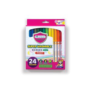 ปากกาเมจิกล้างออกได้ Master Art รุ่นคลาสสิค 24 สี MWM24T
