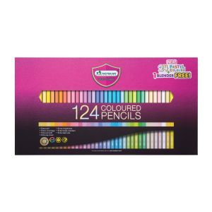 สีไม้ Master Art แท่งยาว 124 สี