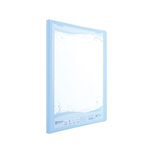 แฟ้มโชว์เอกสาร ตราช้าง รุ่น PF01 ขนาด A4 สีเบบี้ บลู