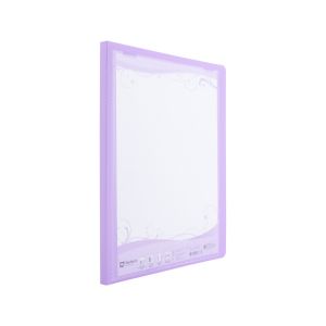 แฟ้มโชว์เอกสาร ตราช้าง รุ่น PF01 ขนาด A4 สีลาเวนเดอร์