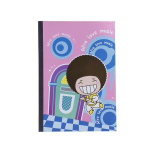 สมุดบันทึก ตราช้าง J101 70 แกรม 40 แผ่น (คละลาย)
