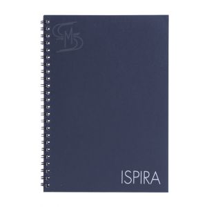 สมุดบันทึกปกอ่อนริมลวด ตราช้าง รุ่น ISPIRA-201 ขนาด A5 (คละสี)