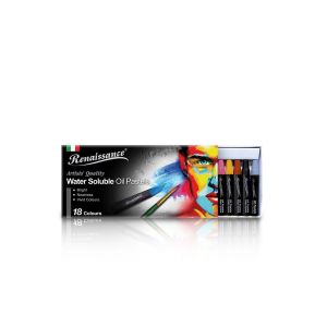 สีชอล์กน้ำมันระบายน้ำ Renaissance 18 สี (02)
