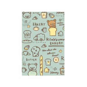 สมุดบันทึกปกอ่อนเย็บลวด Rilakkuma - 458