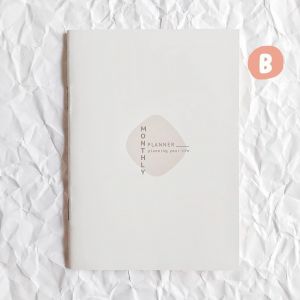 สมุดแพลนเนอร์ MONTHLY PLANNER ขนาด A6 (B)