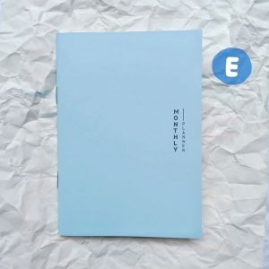 สมุดแพลนเนอร์ MONTHLY PLANNER ขนาด A6 (E)