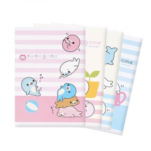 สมุดบันทึก ตราช้าง รุ่น LSX-101 ลายมาเมะโกมะ 9/40 70 แกรม 40 แผ่น (คละลาย)