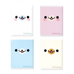 สมุดบันทึก ตราช้าง รุ่น KSX-202 ลายมาเมะโกมะ 9/20 70 แกรม 20 แผ่น (คละลาย)