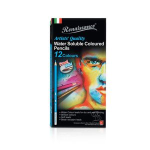 (Clearance) สีไม้ Renaissance ดินสอสีระบายน้ำรุ่น 12 สี (SD130169)