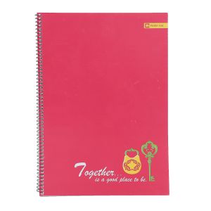 (Clearance) สมุดริมลวด ตราช้าง รุ่น FMW ขนาด B5 คละสี (SD145187)
