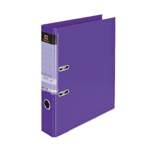 (Clearance) แฟ้มสันแคบ ตราช้าง รุ่น 2101A4 สัน 2 นิ้ว ขนาด A4 สีม่วง (แพ็ค 3 เล่ม) (SD223977)