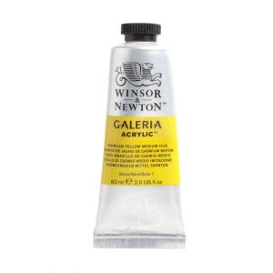 สีอะคริลิค Winsor & Newton Galeria 500 มล. เบอร์ 120 Cadmium Yellow
